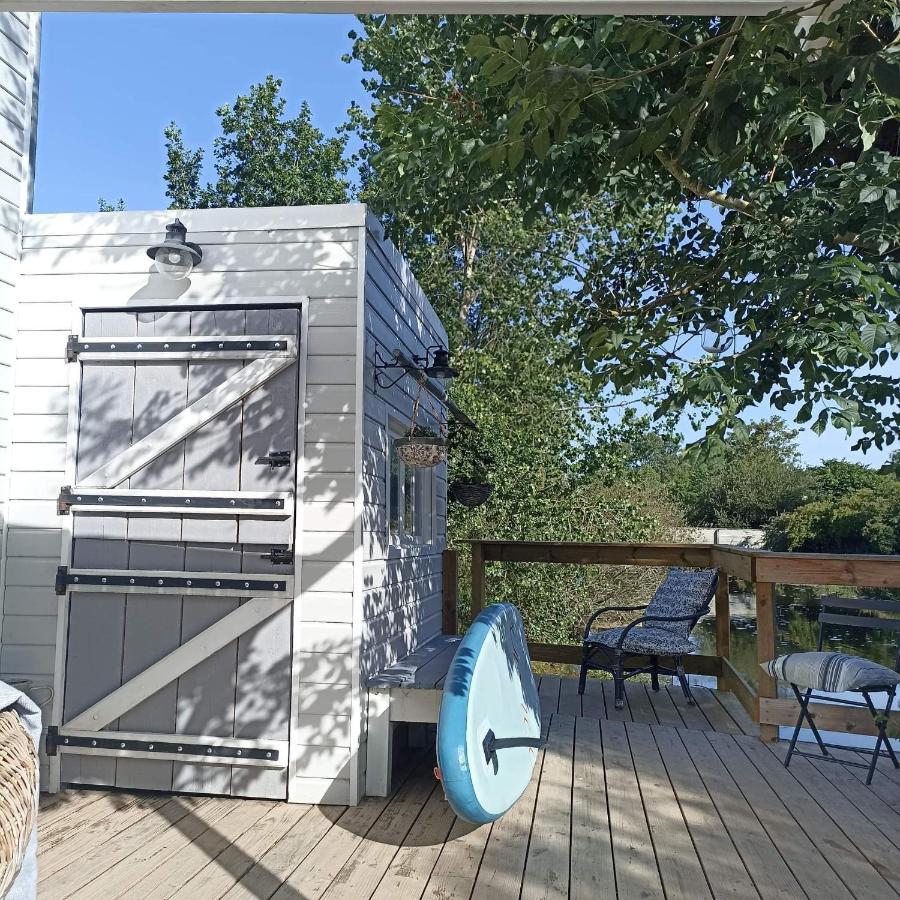 Lodge Avec Vue Sur La Riviere Lannion Exterior foto